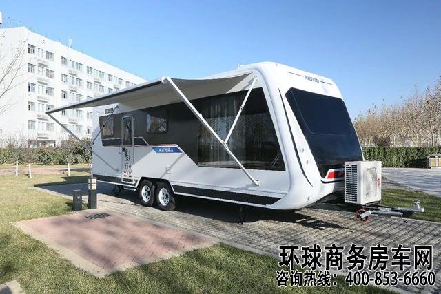 营地版酒店式拖挂房车 8米星级酒店式营地拖挂房